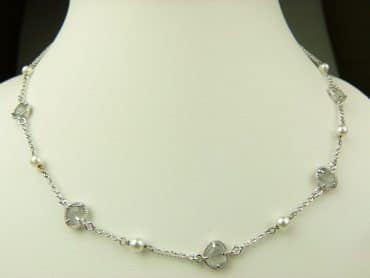 collier in zilver model heart - grijs - Zilver